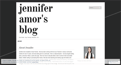Desktop Screenshot of jenniferamor.wordpress.com