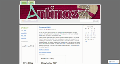 Desktop Screenshot of antinozzi.wordpress.com