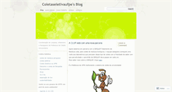 Desktop Screenshot of coletaseletivaufpe.wordpress.com