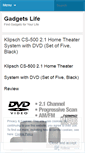 Mobile Screenshot of gadgetslife.wordpress.com