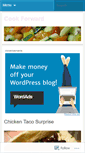 Mobile Screenshot of cookforward.wordpress.com