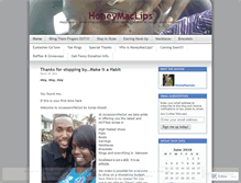 Tablet Screenshot of honeymaclips.wordpress.com