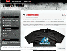 Tablet Screenshot of graffospuebla.wordpress.com