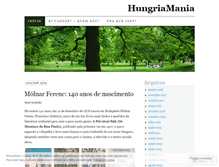 Tablet Screenshot of hungaromania.wordpress.com