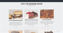 Desktop Screenshot of junothebaker.wordpress.com