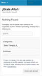 Mobile Screenshot of oraleallah.wordpress.com