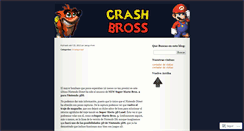Desktop Screenshot of crashbross.wordpress.com