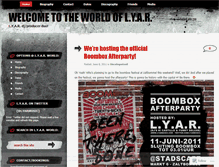 Tablet Screenshot of lyarmusic.wordpress.com