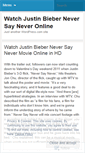 Mobile Screenshot of justinbiebermoviefreetowatch.wordpress.com