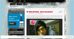 Desktop Screenshot of monymino2011.wordpress.com