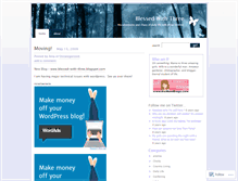 Tablet Screenshot of blessedx3.wordpress.com
