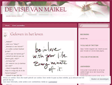 Tablet Screenshot of maikel1980.wordpress.com