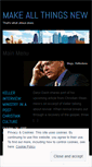 Mobile Screenshot of makeallthingsnew.wordpress.com