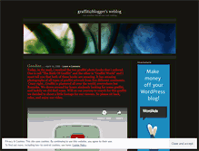 Tablet Screenshot of graffiti2blogger.wordpress.com