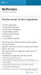 Mobile Screenshot of myrecipes101.wordpress.com