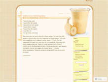 Tablet Screenshot of myrecipes101.wordpress.com