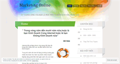 Desktop Screenshot of marketingdukich.wordpress.com