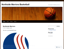 Tablet Screenshot of northsidewarriorsbasketball.wordpress.com