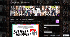 Desktop Screenshot of culturatanamoda.wordpress.com