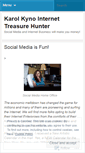Mobile Screenshot of karolkyno.wordpress.com