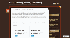 Desktop Screenshot of beralis.wordpress.com
