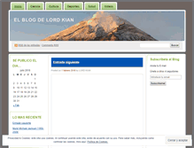 Tablet Screenshot of lordkian.wordpress.com