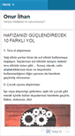 Mobile Screenshot of onurilhan.wordpress.com