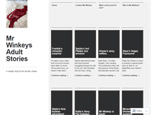 Tablet Screenshot of mrwinkeysadultstories.wordpress.com