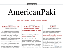 Tablet Screenshot of americanpaki.wordpress.com