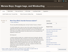 Tablet Screenshot of doggiebagwindsurfers.wordpress.com