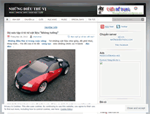 Tablet Screenshot of nhungdieuthuvi.wordpress.com