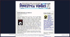 Desktop Screenshot of povesteavorbei.wordpress.com