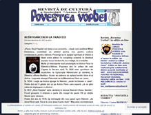 Tablet Screenshot of povesteavorbei.wordpress.com
