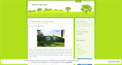 Desktop Screenshot of juliesproperties.wordpress.com