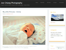 Tablet Screenshot of joechiangphotoblog.wordpress.com