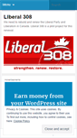 Mobile Screenshot of liberal308.wordpress.com