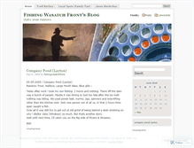 Tablet Screenshot of fishingwasatchfront.wordpress.com