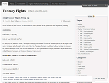 Tablet Screenshot of fantasyfights.wordpress.com