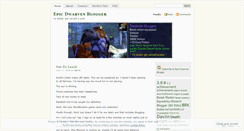 Desktop Screenshot of epicdwarvenblogger.wordpress.com