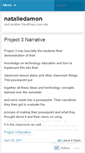 Mobile Screenshot of nataliedamon.wordpress.com