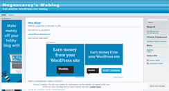 Desktop Screenshot of megancarey.wordpress.com