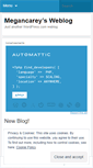 Mobile Screenshot of megancarey.wordpress.com
