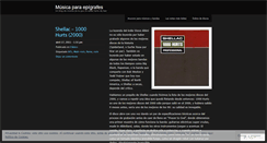 Desktop Screenshot of musicaparaepigrafes.wordpress.com