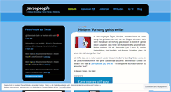 Desktop Screenshot of persopeople.wordpress.com