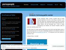 Tablet Screenshot of persopeople.wordpress.com