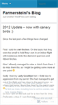 Mobile Screenshot of farmersteini.wordpress.com
