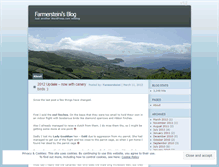 Tablet Screenshot of farmersteini.wordpress.com