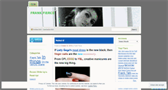 Desktop Screenshot of frankfierce.wordpress.com