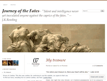Tablet Screenshot of fatespensieve.wordpress.com