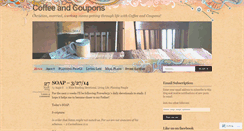 Desktop Screenshot of coffeeandcoupons.wordpress.com